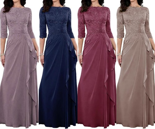 Spitzen brautmutterkleid mit - spitzen,