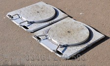 2 Stück Drehplatten