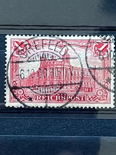 Reichspost mit pf - reichspost, 63