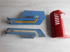 Verkleidung 2 Seitenverkleidung blau/rot für Fortschritt E 930 E931 Balkenmäher