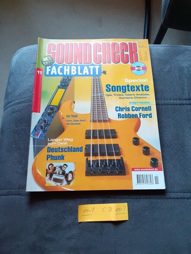 Soundcheck fachblatt 1999 - soundcheck,