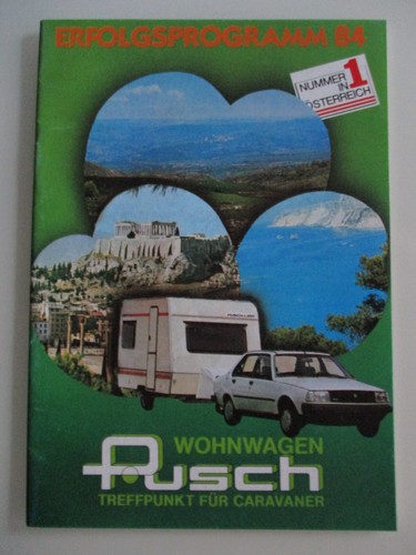 Wohnwagen pusch tabbert hobby - wohnwagen,