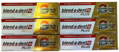 Blend dent plus haftcreme - 6x,