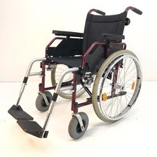 Rollstuhl Dietz Novum Faltrollstuhl Sb. 45 cm bis 120 kg Reise Reha Tranfer 