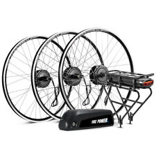 YOSE POWER 26"/27,5"/28" E-Bike Umbausatz Gebraucht Conversion Kit mit Batterie