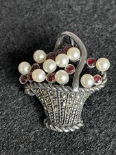 925er Silber Brosche Anhänger