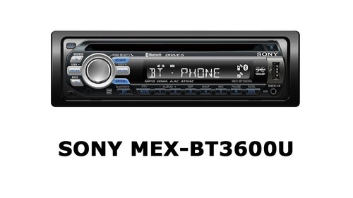 Sony mex bt3600u - sony, mex-bt3600u