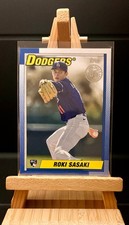 Roki Sasaki RC Insert 1990 Topps Baseball 2025 Topps Series 2 LA Dodgers