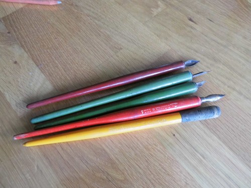Alte vintage federhalter - alte,,