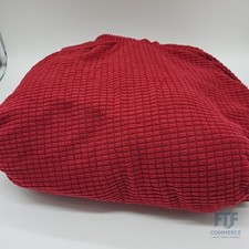 Granbest Stretch Sofabezug 2-Sitzer Weinrot Jacquard Hunde Haustier Schutzhülle