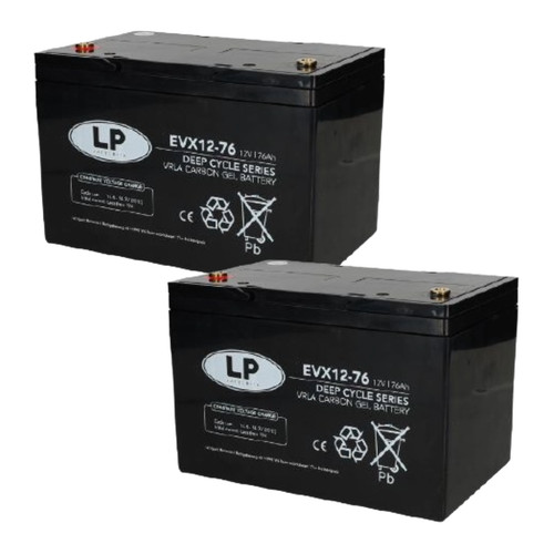 Batterie satz 12v 76ah - satz,