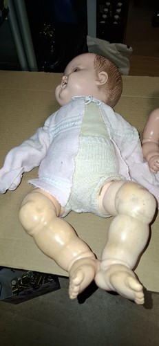 Alte antike sammlerpuppe 1x - sammlerpuppe,