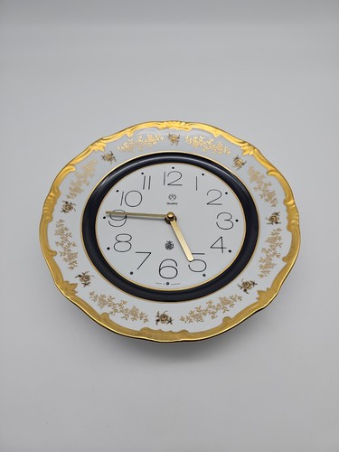 Weimar porzellan wanduhr - weimar,
