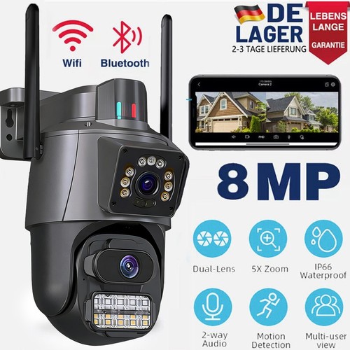 8mp funk wlan wifi - hd, ip