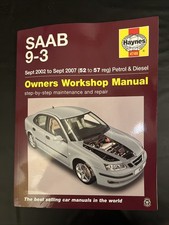 Haynes Handbuch: Saab 9-3 Bj. 2002-2007 Reparaturanleitung/Reparaturbuch/Wartung