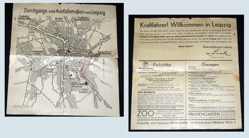 Leipzig cityplan - leipzig,