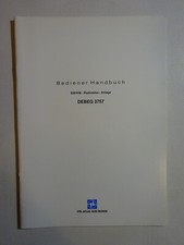 Handbuch DEBEG 3757 Radiotelex - Anlage - Bedienungsanleitung - DOKU