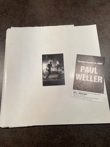 Paul weller great tourbook - paul,
