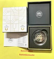 2 euro  Frankreich 2024  PP Olympische Spiele Paris,  Fackel , Coloriert