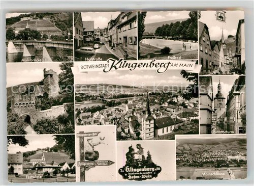 Klingenberg main mainbruecke - klingenberg,