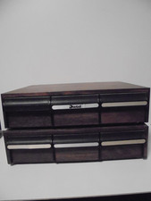 2 x alte Musikkassettenbox von