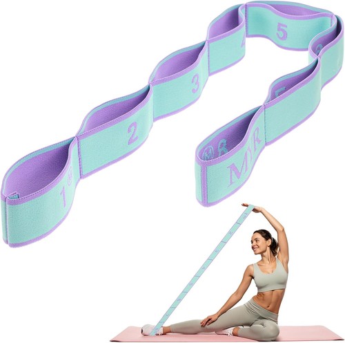 Yoga stretching strap - stretching, strap,