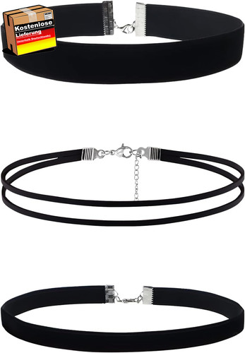Choker kette damen - damen, set