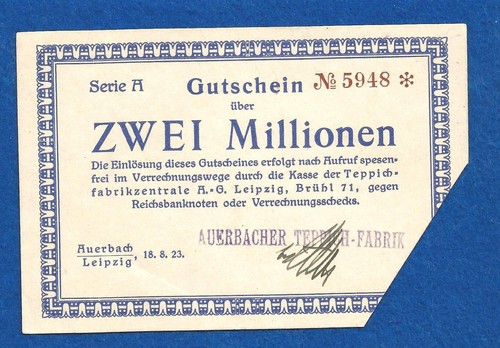 210 notgeld auerbach - notgeld,