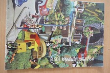 BUSCH - Modelle Katalog 1963/64 - Eisenbahnmodelle - Zubehör