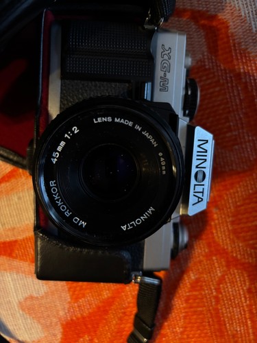 Minolta und blitzgerät - und,