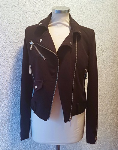 Amisu bikerjacke schwarz - amisu, gr