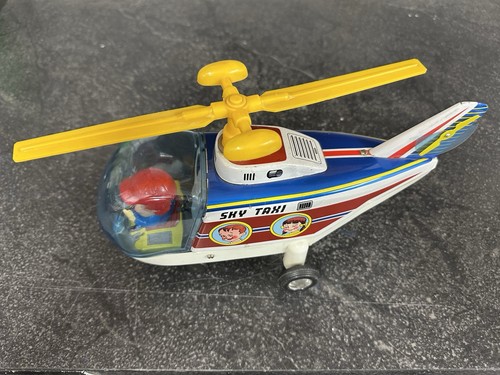Blechspielzeug hubschrauber - blechspielzeug,