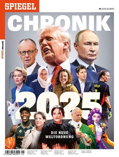Spiegel jahreschronik 2025 - spiegel, neu