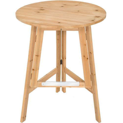 Stehtisch holz klappbar rund - holz,