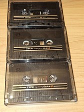 3 x TDK SA-X 60/90 alte Version MC Tape