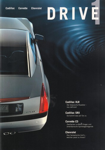 Corvette cadillac xlr - c,