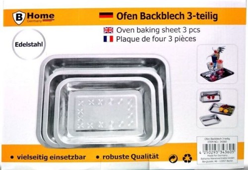 Top 3er set edelstahl - set,