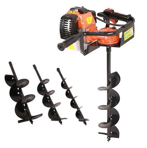 Benzin erdbohrer 3ps 52cc - erdbohrer,