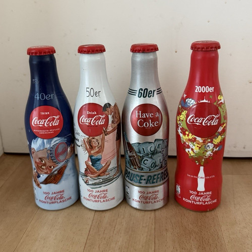 Coca cola konturflasche - 4x,