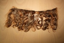 Puppenperücke Puppen Perücke Kunsthaar ?? - Braun - ca. 19 cm lang - Vintage