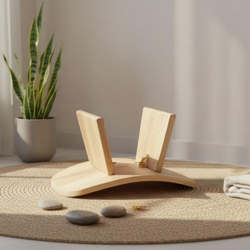 Holz meditationsbank - holz,