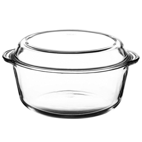 Feuerfester glastopf mit - feuerfester,