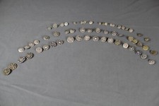 Ca. 60 Knöpfe Sternknöpfe