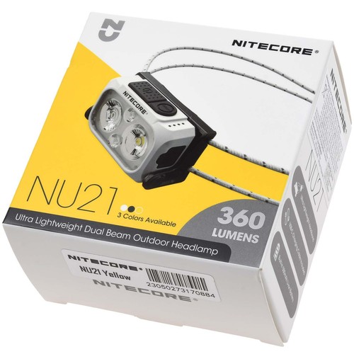 Nitecore nu21 led kopflampe - nitecore,