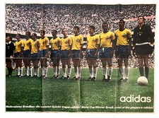ADIDAS Werbeplakat WM 1970