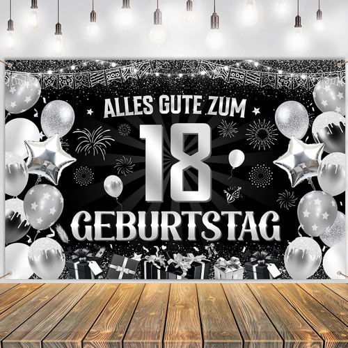Geburtstag deko banner - geburtstag,