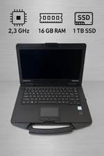 Toughbook Panasonic CF-54 MK2 Intel i5 6300, 16GB RAM, 1TB SSD, Windows 11
