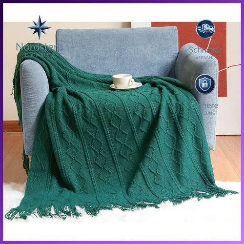 Wohndecke boho decke weich - boho,