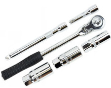 Zündkerzen Schlüssel PKW Motorrad 16-18-21 mm Ratsche Kerzenschlüßel SN3633