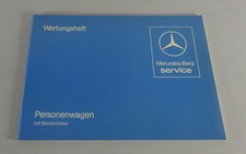 Scheckheft Mercedes W123 /